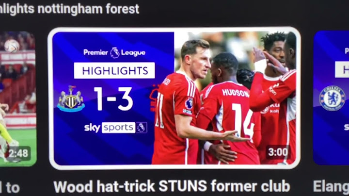 Hat trick Chris wood *1-3*