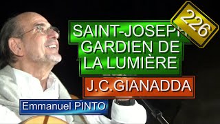 SAINT-JOSEPH, GARDIEN DE LA LUMIÈRE - Jean-Claude GIANADDA - (Instrumental avec les paroles) - N°226 chords