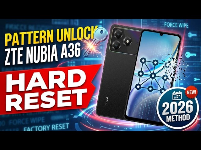 How to Hard Reset ZTE Nubia A36 via Recovery Mode | ZTE Nubia