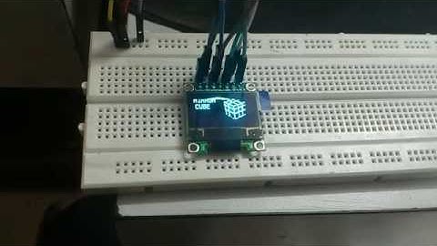 Oled displaying images