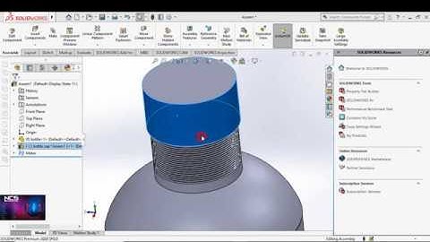 AUTOMATIC HAND SANITIZER  bottle design using SOLIDWORKS| By MEXTech