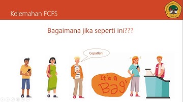 Algoritma Penjadwalan Proses(FCFS, SJF), Siloam, Informatika, Universitas 17 Agustus 1945 SBY.