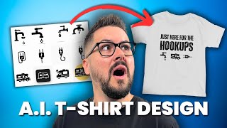 How I Design T-Shirts With A.I. For Print On Demand (2024)