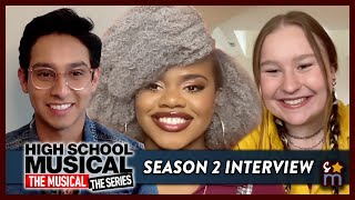 High School Musical Series Cast Tease Season 2 Relationships & Songs (HSMTMTS)