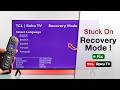 TCL Roku TV Stuck in Recovery Mode? How to Fix!