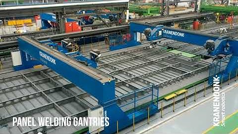 Panel Welding Gantry Timelapse