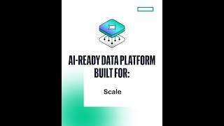 AI-Ready Data Platform Built for Performance, Scale, and Resilience