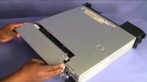 IBM iData Plex Install Fan Assembly Top Cover