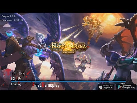 Heroes Arena First GamePlay Android / iOS
