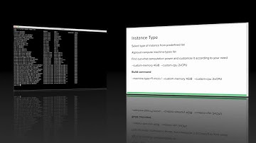 Create Machine in google cloud using command line