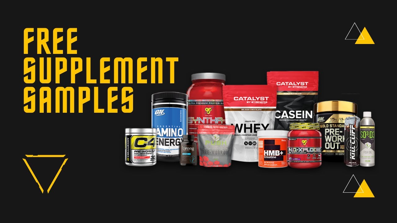 Supplement free samples online