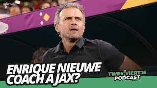 LUIS ENRIQUE nieuwe coach AJAX? | Podcast Twee Viertje met AAD DE MOS #21 | Soccernews.nl