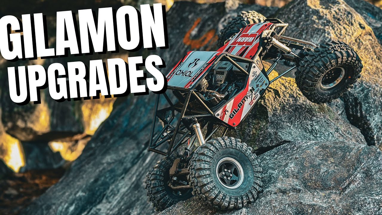 Axial Gilamon Build 🦎: 4WS, Hobbywing Fusion 8ight Brushless Motor, & More!