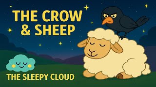The Crow and the Sheep🐑 | Calming Aesop’s Bedtime Story for Kids| The Sleepy Cloud