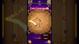 Carrom pool Coin 😱😎coverage trick