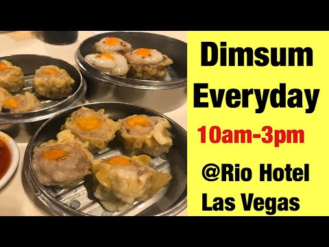 BEST DIMSUM IN LAS VEGAS | KJ DIMSUM and SEAFOOD | RIO HOTEL