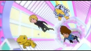 Digimon The Movies (Movie Collection 2) Clip 1 - Back On The Web and Wrap Digivolved to Omnimon.