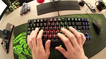 The Razer BlackWidow Tournament Edition Chroma