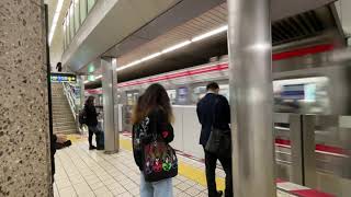 2021年10月30日(土)大阪メトロ御堂筋線の本町駅で可動式ホーム柵の稼働開始！