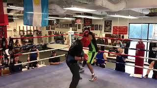 USA Boxing Masters Division Sparring at Sweet Science Boxing in Atlanta, Georgia