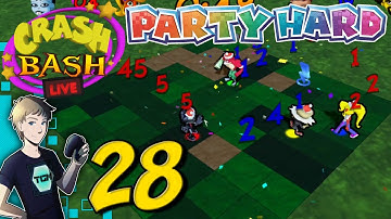 Crash Bash Live REMAKE - Part 28: Crazy Long (Party Hard Ep 204)