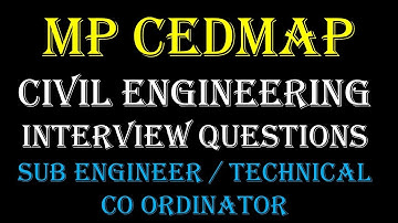 ced map vacancy 2022 new update || interview list ced map ||sub engineer interview question civil
