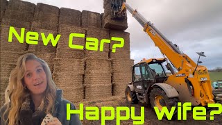 Will Becky get the Car? ​SUV Prestige? Fitting plenty of Farming in too! JCB and Cattle!