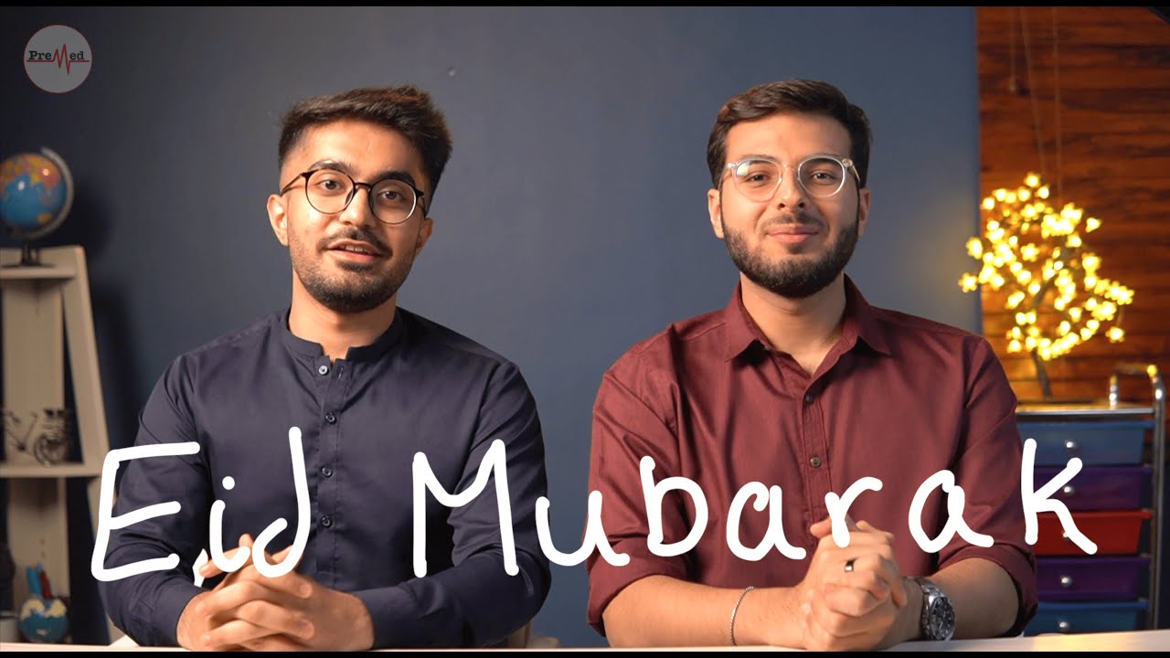 Eid Mubarak from the PreMed Team!✨🌙