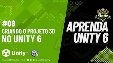 Aprenda Unity 6 - Criando o projeto 3D no Unity 6