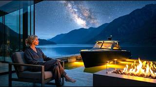Lakeside Sanctuary: Cyber-Luxury Escape & Modernist Yacht Drive (ASMR)