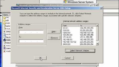 installation of ISA server 2004.mp4