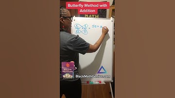 Butterfly method for addition! #BlackMathGenius #learnmath #MathFun #math #fractions #mathhack