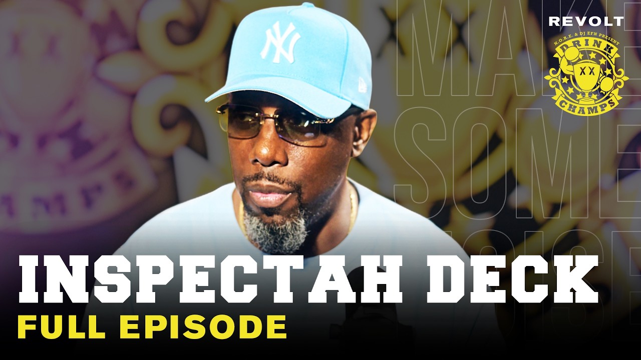 Inspectah Deck Talks Flooded Solo Album, 2Pac, $6M Secret LP, Hot 97 Ban & More | Drink Champs