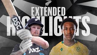 South Africa Strike First | Extended Highlights | BLACKCAPS v South Africa 1st T20