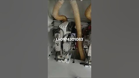 Máy dán cạnh tự động full chức năng chạy thẳng.#cnc #maydancanh #thietkenhadep