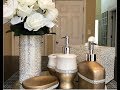 Dollar Tree DIY || Glam Bathroom Accessories