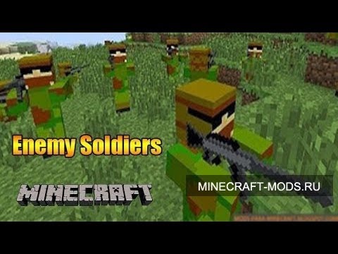 Мод на солдат Clay Soldiers 1.7.10 - mody4mine.ru