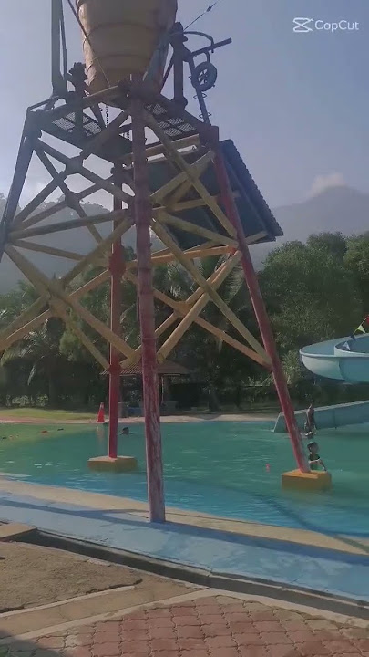 Asahan Water Theme park @ Laman Tiga Budaya. Glamping and campsite #camping #travel #adventure