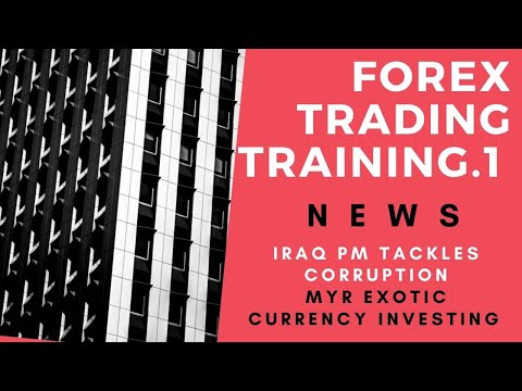 Forex Market Trading Training1  PM Iraq Tackles Corruption  MYR Exotic Currency Investing