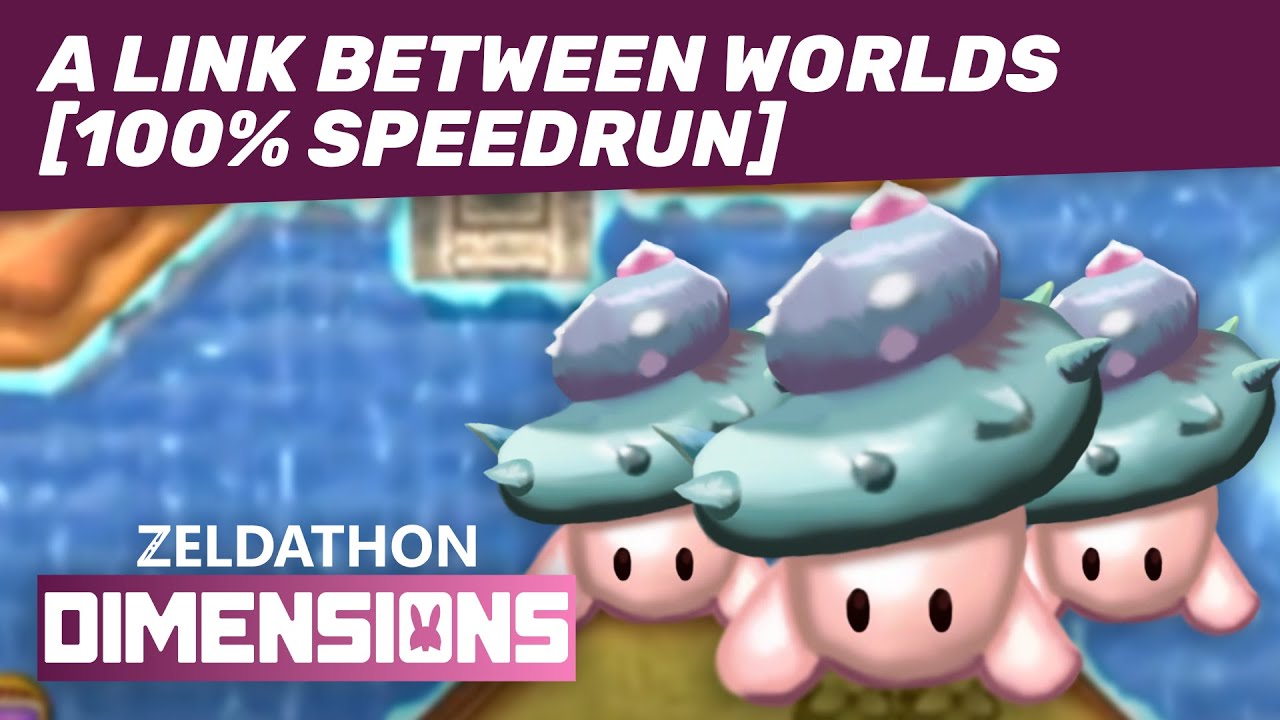 Zeldathon Dimensions - Game 38 - A Link Between Worlds [100% Speedrun]