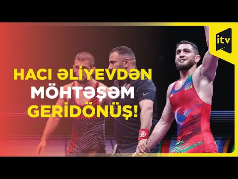 Hacı Əliyev Bakıda Paris Olimpiadasına lisenziya qazandı!