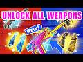 UNLOCK ALL WEAPONS SUPER RED VS BLUE TYPICAL GAMER FORTNITE - (RAINBOW RIFLE ) (PART 6)