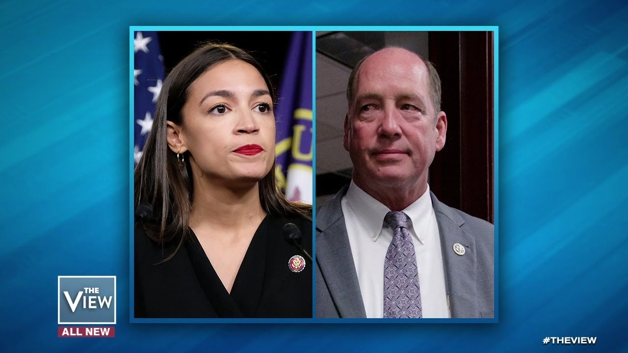 Alexandria Ocasio Cortez S Fiery Response To Gop Congressman The View Youtube
