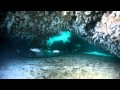 Extreme Cave Divers Jill Heinerth, Brian Kakuk and Marc Laukien on the Blue Canyons Expedition 2011.