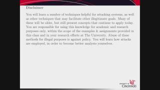 CS7038: Wk01.1 Class Intro and VirtualBox Demo