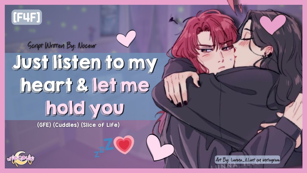 [F4F] 🎧 Loving Girlfriend Lulls You To Sleep 💤💗 (Lay on my chest) (Heartbeat)