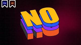 How To Create Isometric Text Animation In Adobe After Effects