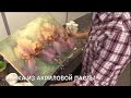 Рамка для картины из акриловой пасты. Handmade frame with acrylic paste. English subtitles.