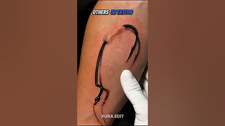 The Last Guy 3D Tattoo Was Insane 🥶☠️  #trollface #edit #shorts