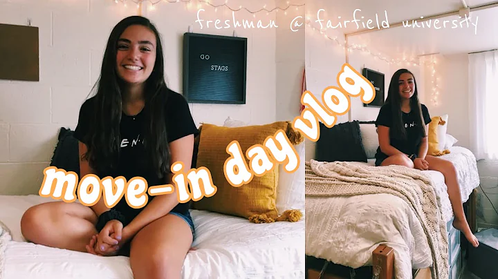 college move-in day vlog @ fairfield university | angie dortenzio